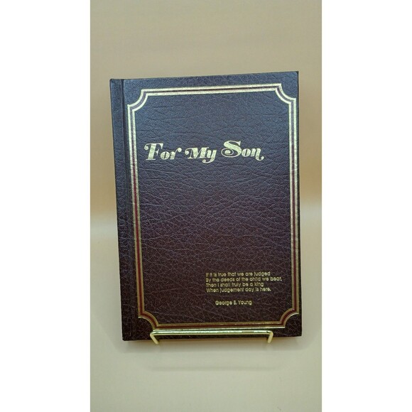 FOR MY SON By E. George Young - Hardcover - Vintage - Picture 1 of 9